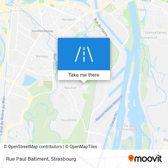 Rue Paul Batiment map