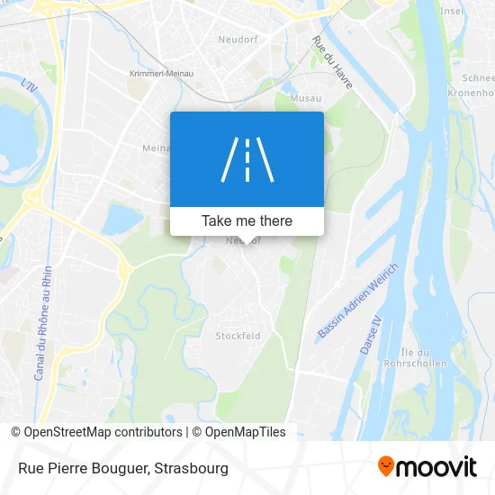 Rue Pierre Bouguer map