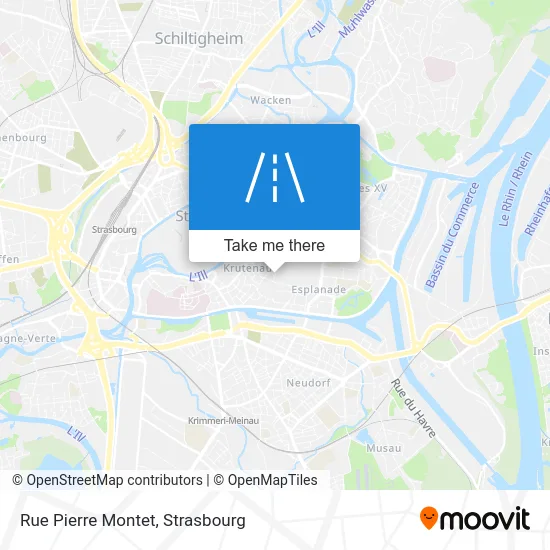 Rue Pierre Montet map