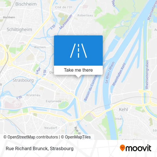 Rue Richard Brunck map