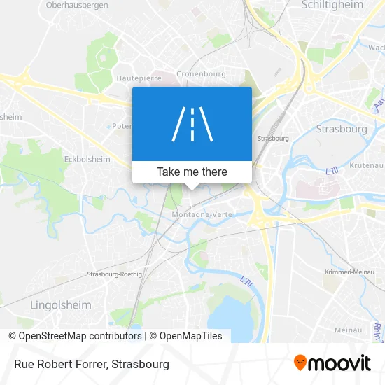 Rue Robert Forrer map