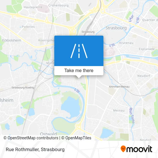 Mapa Rue Rothmuller