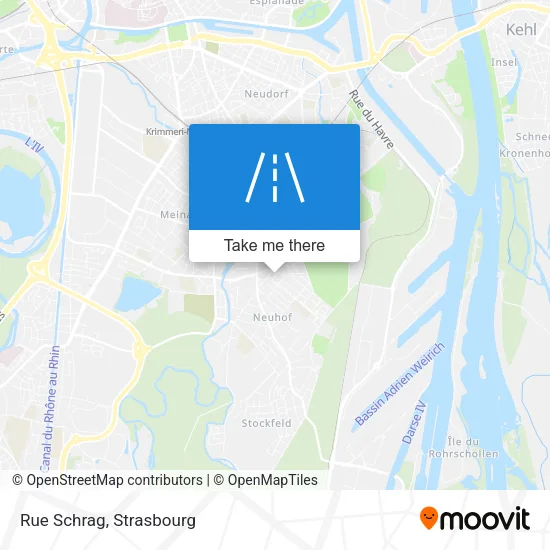 Rue Schrag map