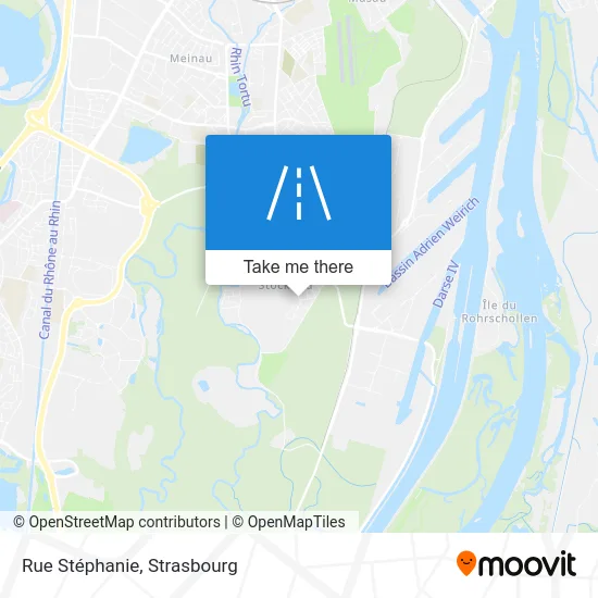 Rue Stéphanie map