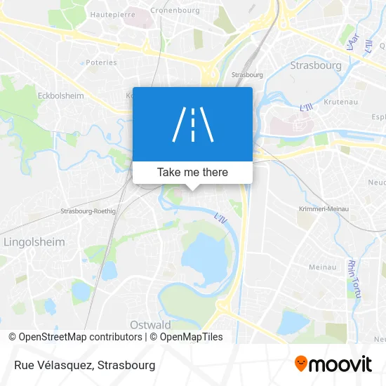 Rue Vélasquez map