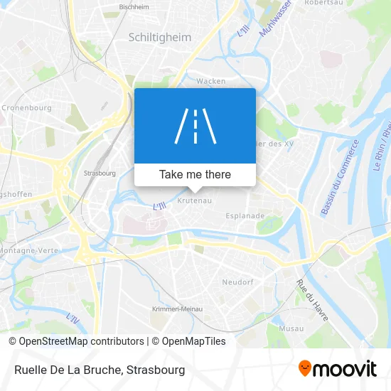 Ruelle De La Bruche map