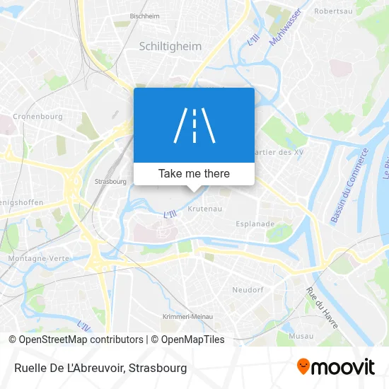 Ruelle De L'Abreuvoir map