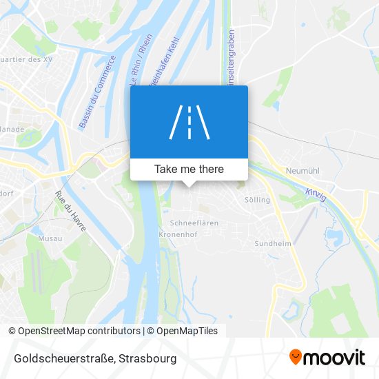 Goldscheuerstraße map