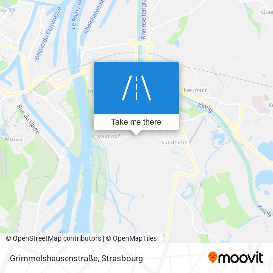 Grimmelshausenstraße map