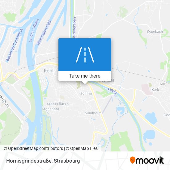 Hornisgrindestraße map