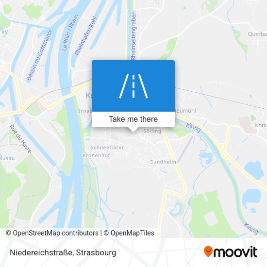 Niedereichstraße map