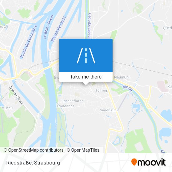 Riedstraße map