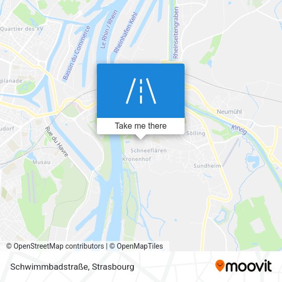 Schwimmbadstraße map