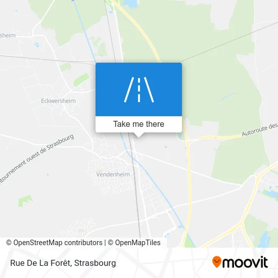Rue De La Forêt map