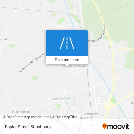 Rue Des Peupliers map
