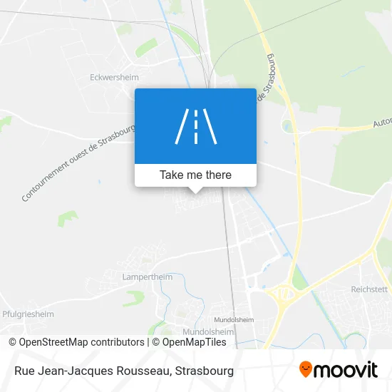 Rue Jean-Jacques Rousseau map
