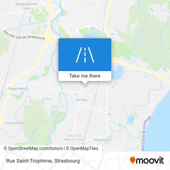 Rue Saint-Trophime map