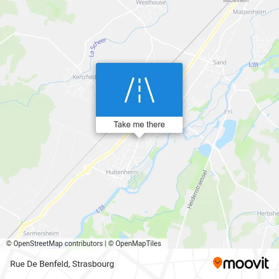 Rue De Benfeld map