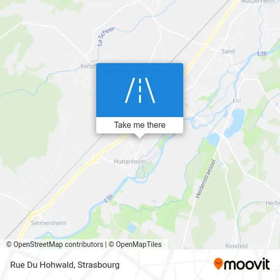 Rue Du Hohwald map