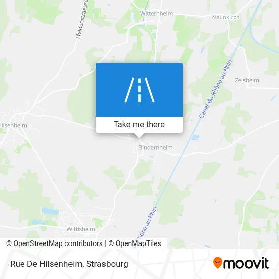 Rue De Hilsenheim map