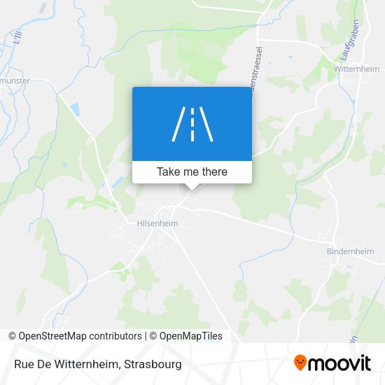 Rue De Witternheim map