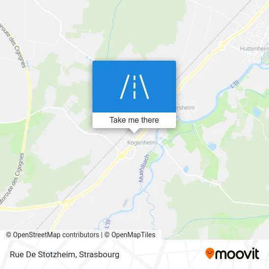 Rue De Stotzheim map