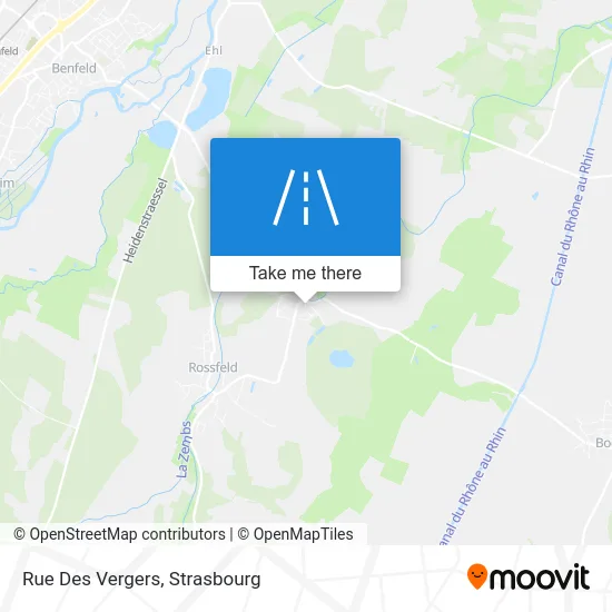 Rue Des Vergers map