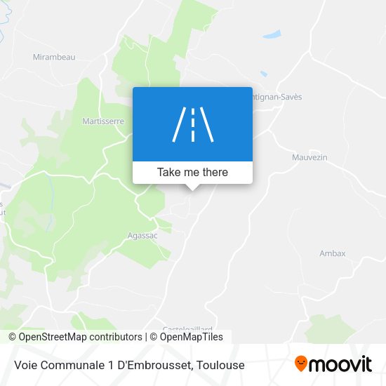 Voie Communale 1 D'Embrousset map