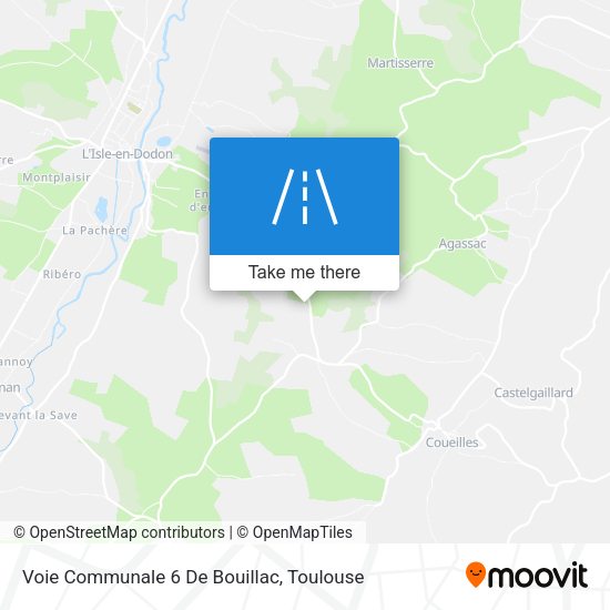 Voie Communale 6 De Bouillac map