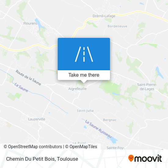 Chemin Du Petit Bois map