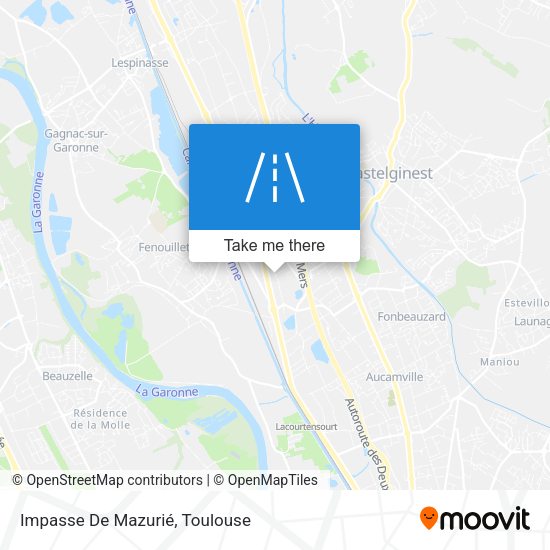 Impasse De Mazurié map