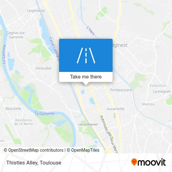 Impasse Des Chardons map