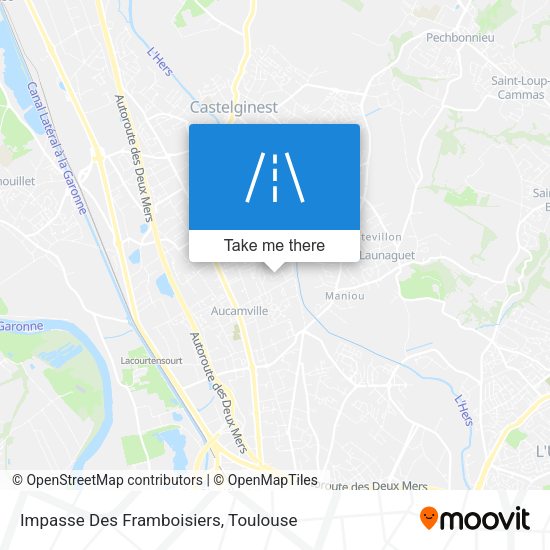 Impasse Des Framboisiers map