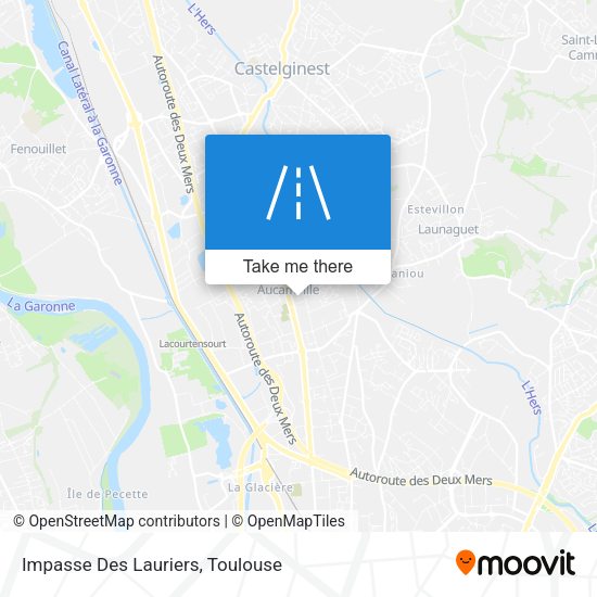 Impasse Des Lauriers map