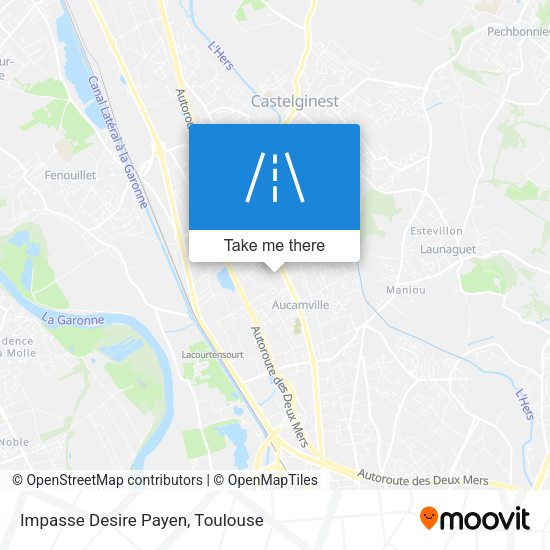 Impasse Desire Payen map