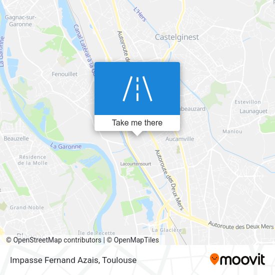 Impasse Fernand Azais map
