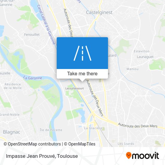 Impasse Jean Prouvé map