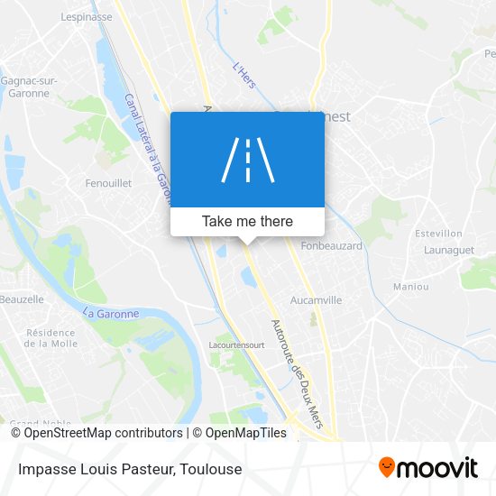 Impasse Louis Pasteur map