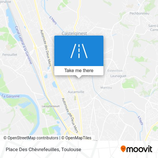 Place Des Chèvrefeuilles map