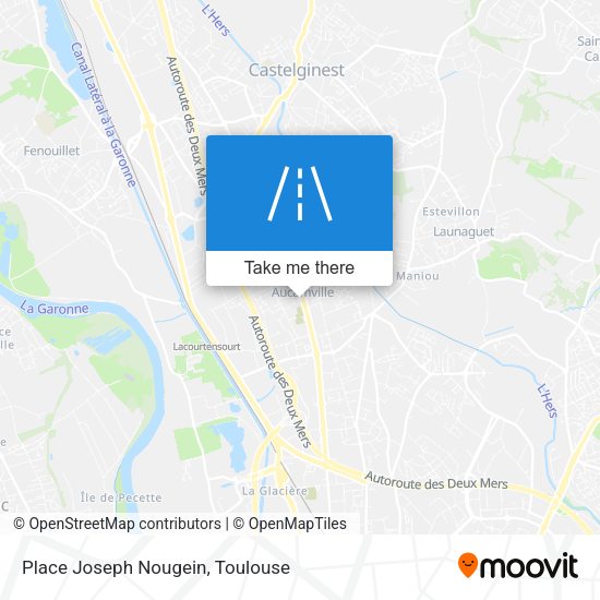 Place Joseph Nougein map