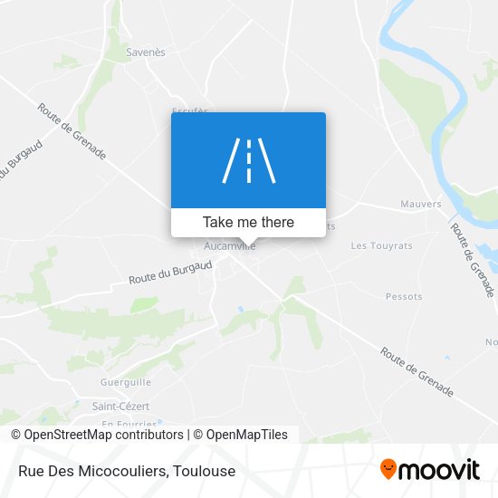 Rue Des Micocouliers map