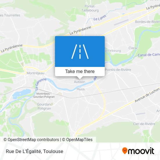 Rue De L'Égalité map