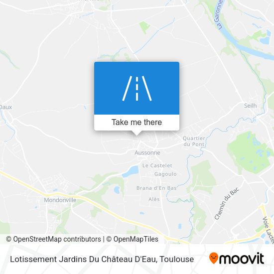 Lotissement Jardins Du Château D'Eau map