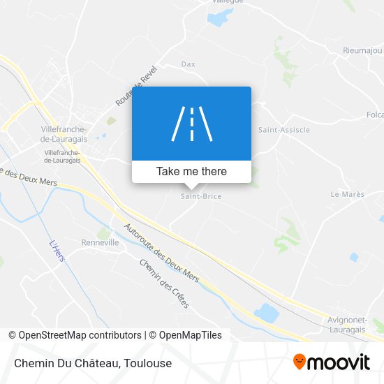 Chemin Du Château map