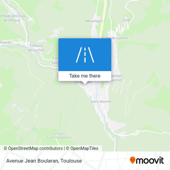 Avenue Jean Boularan map