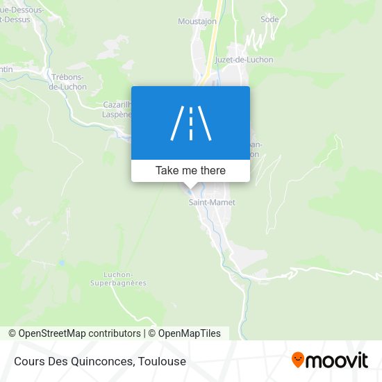 Cours Des Quinconces map
