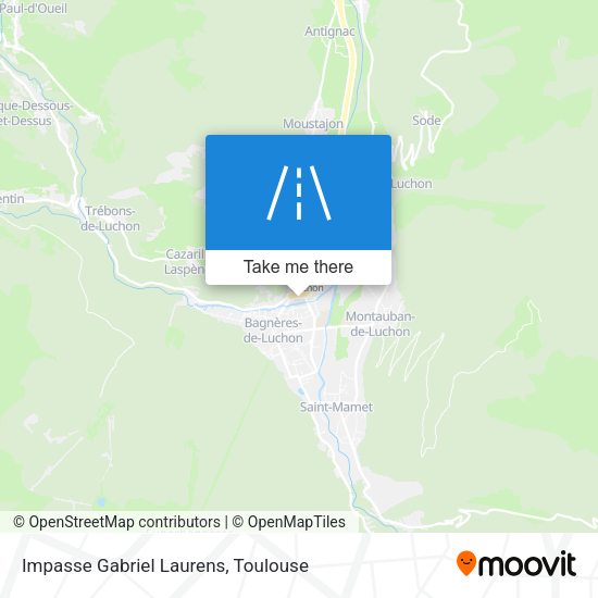 Impasse Gabriel Laurens map