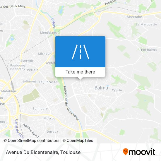 Avenue Du Bicentenaire map