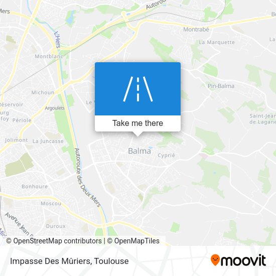 Impasse Des Mûriers map