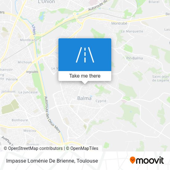 Impasse Loménie De Brienne map
